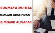 Korunmaya Muhtaç Çocuklar Arasından 3220 Memur Alınacak