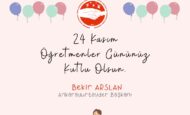 Öğretmenler Gününüz Kutlu Olsun